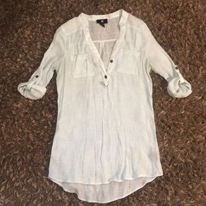 Long 3/4 sleeve blouse